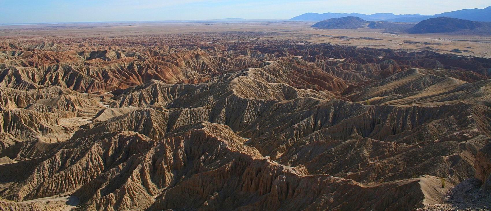 Mountains in Borrego Springs